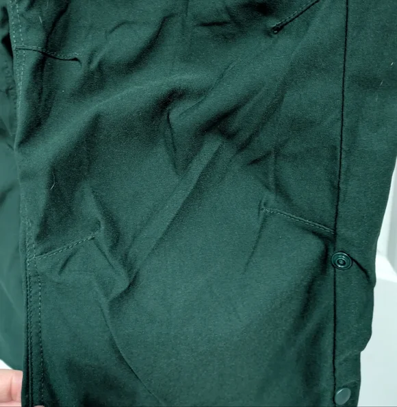 Prana Women's Stretch Zion Mid-Rise Forest Green Pant - Picture 4 of 11